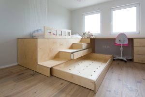 Kinderzimmer Bett Konzeptsaal Schreinerei Luxembourg