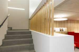 Arbeiten Büro Trennwand Konzeptsaal Schreinerei Luxembourg